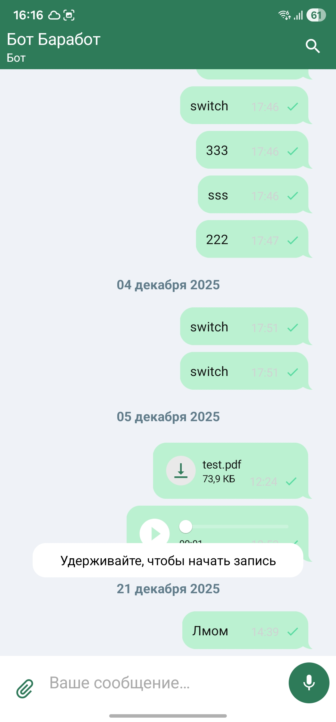 Usage